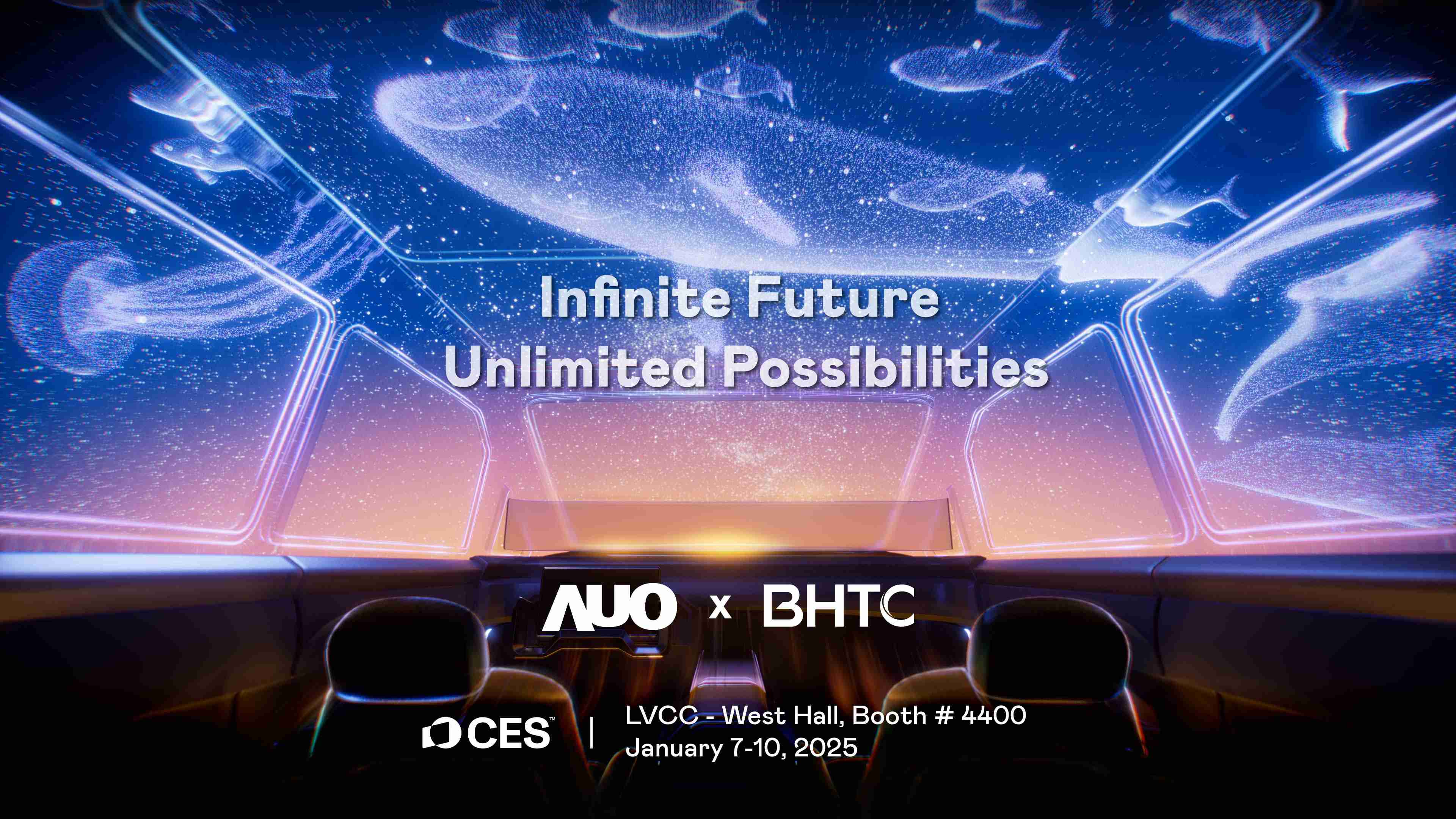 YAXIN111以Infinite Future, Unlimited Possibilies为主题，，，，联合BHTC于CES 2025扩大规模展出