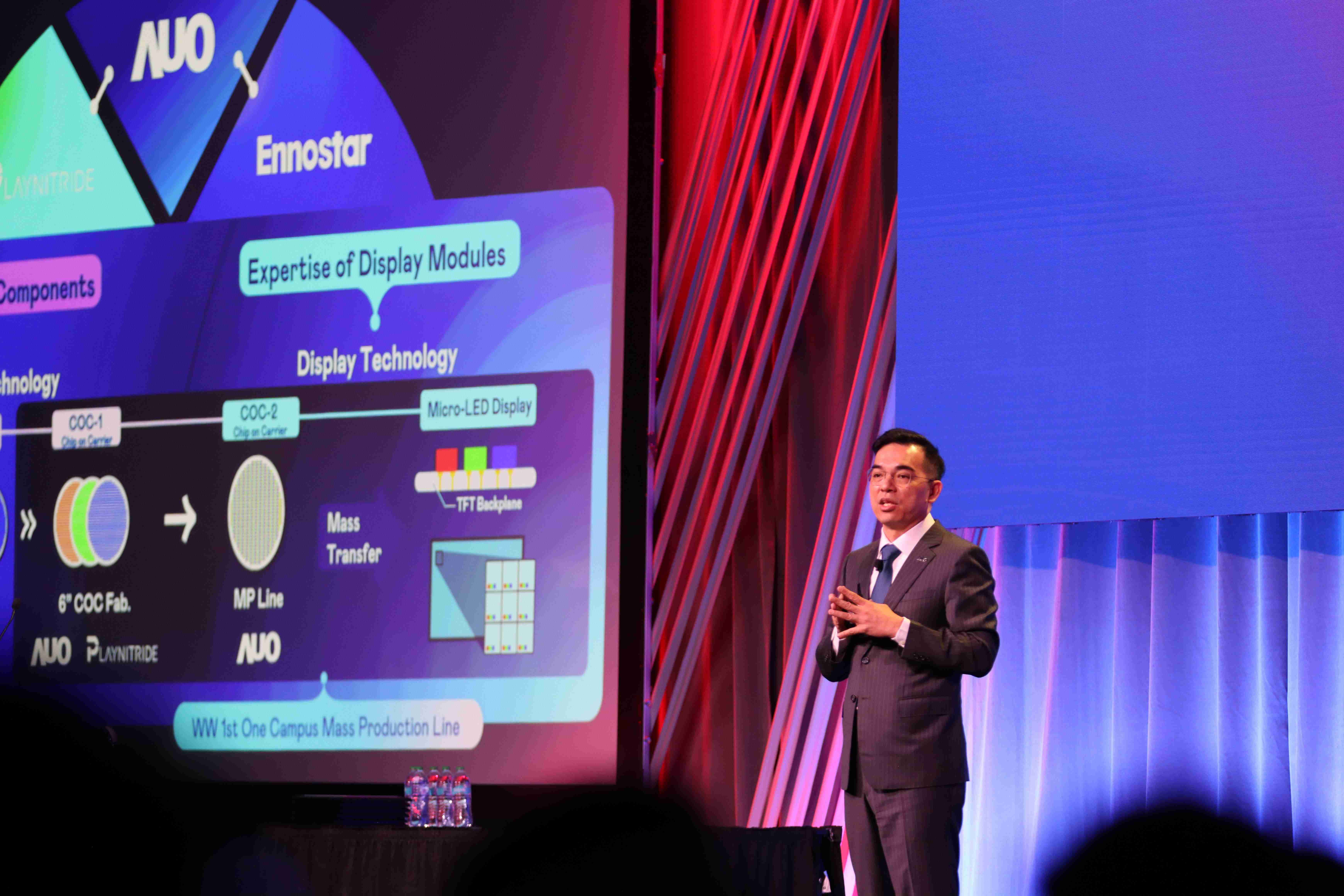 2025 SID显示周登场，，YAXIN111光电执行长暨总经理柯富仁博士以〝Redefining Displays: Inspiring New Possibilities〞发表主题演说，，，带领YAXIN111以智能显示解决方案先驱，，，，透过AI赋能，，，重塑显示的视觉创新体验